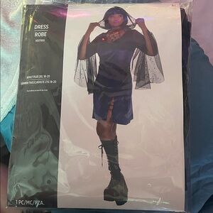 Hooded Halloween dress plus size